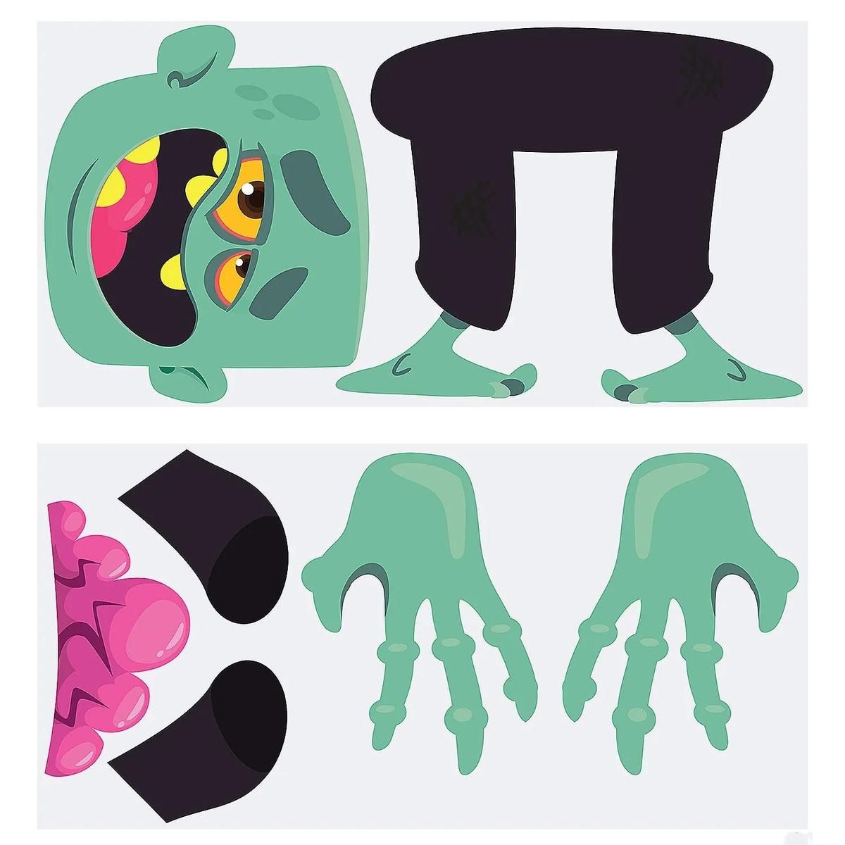 Zombie Trunk-or-Treat Decorating Kit