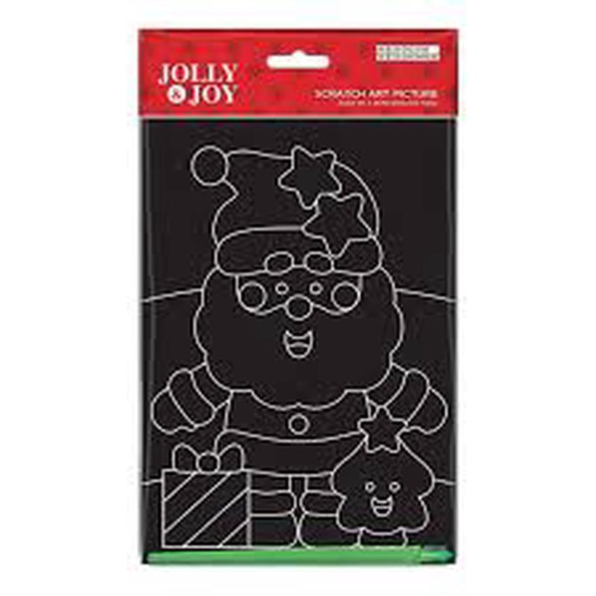 XMAS SCRATCH ART 4PK