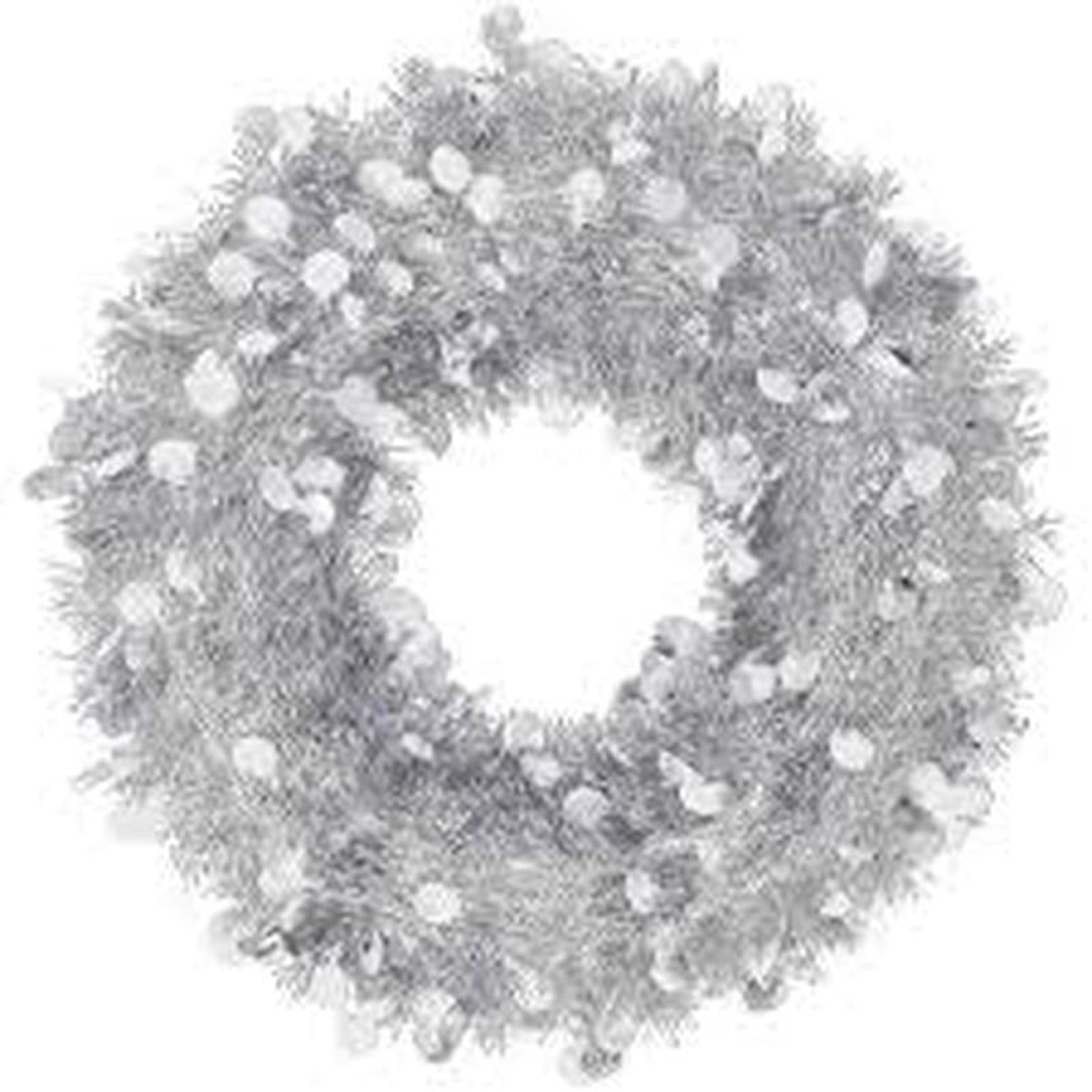 Xmas Wreath T Silver