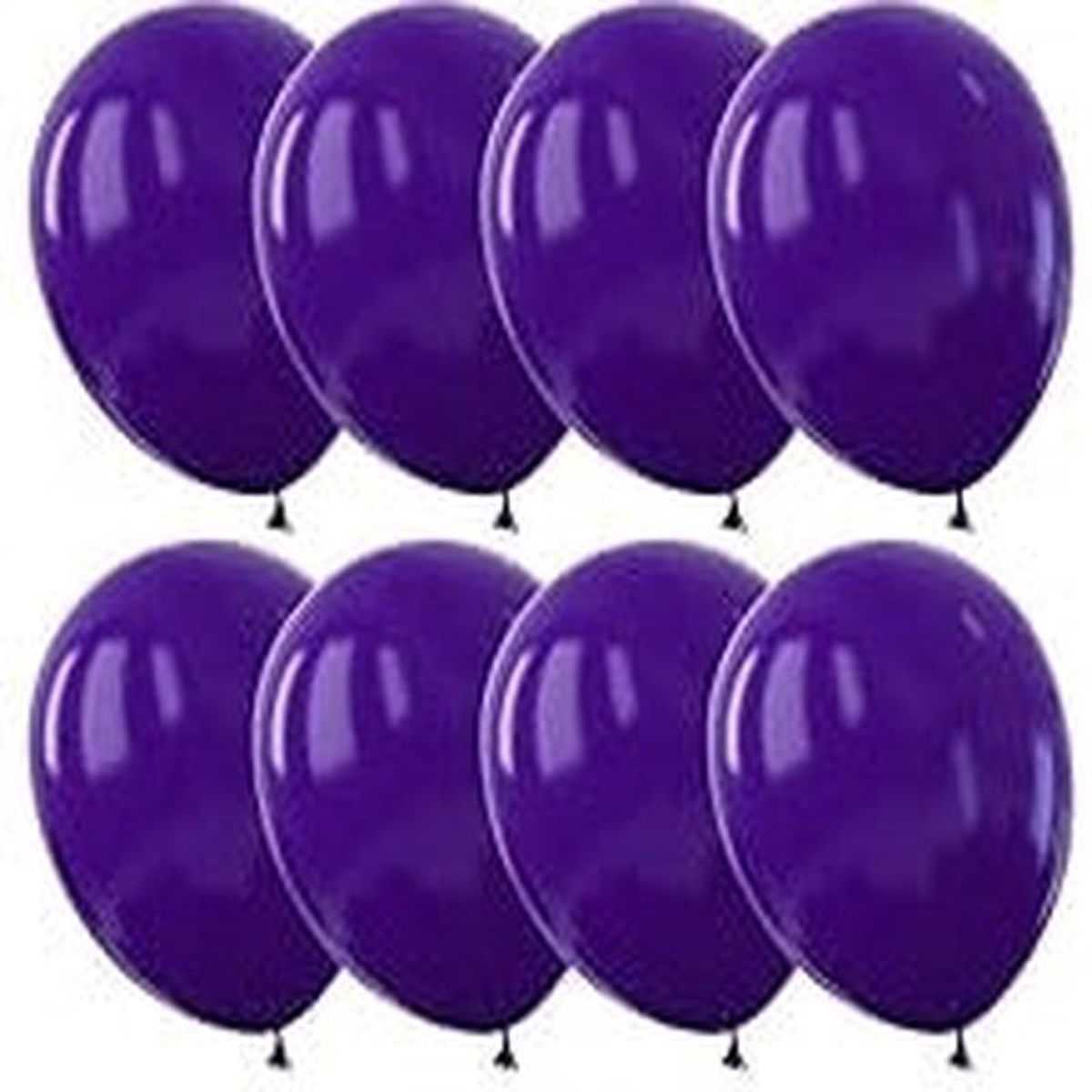 128221Latex Dark Purple Balloon N247-DPU