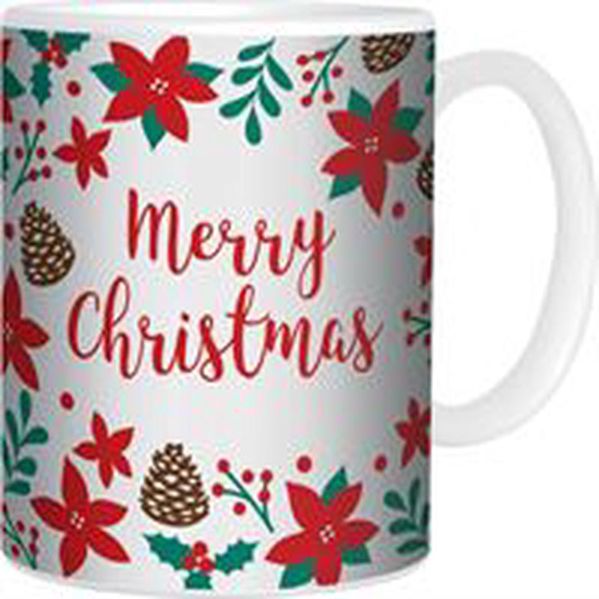 XMAS MUG FOILAGE
