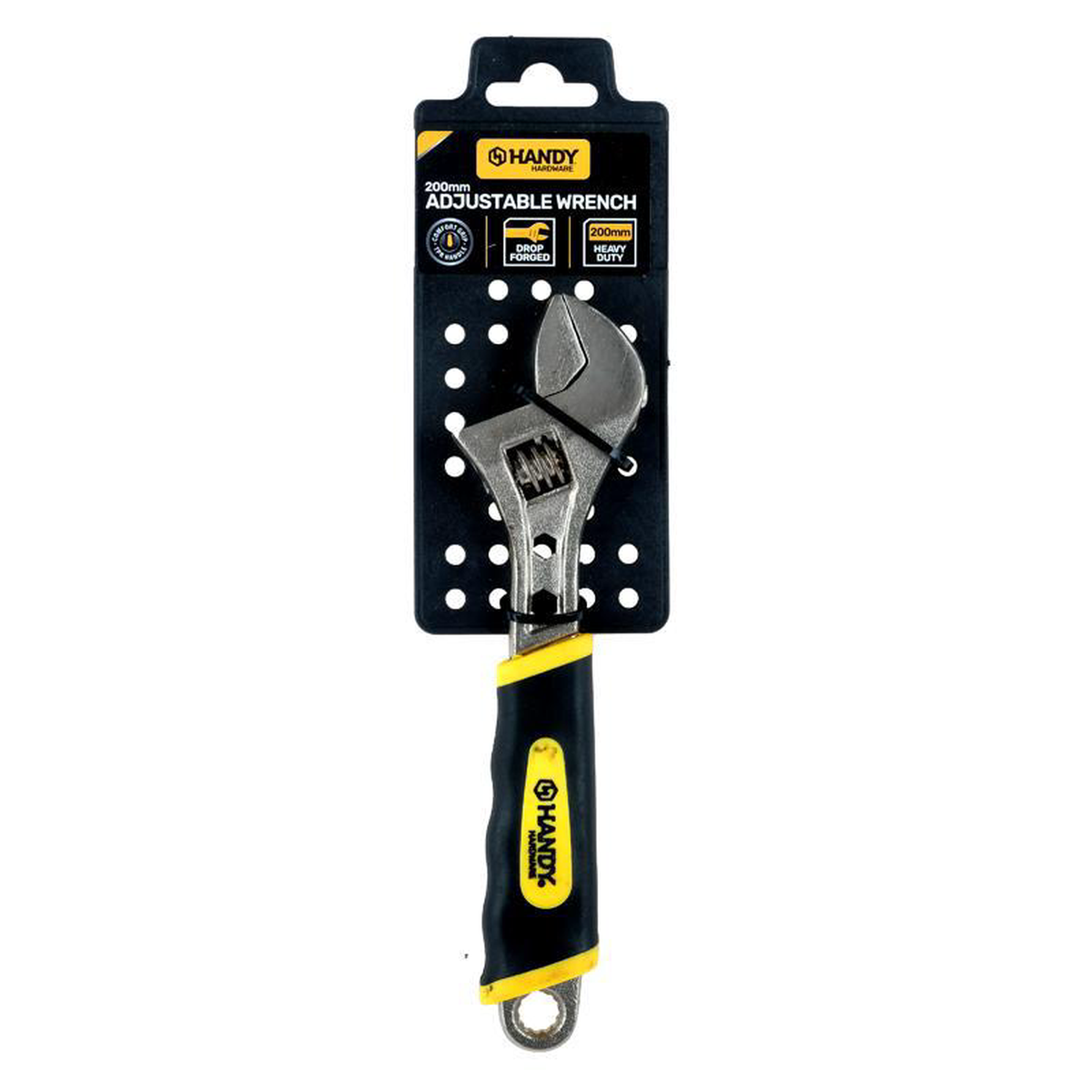 WRENCH ADJUSTABLE BLKYELLOW 250MM