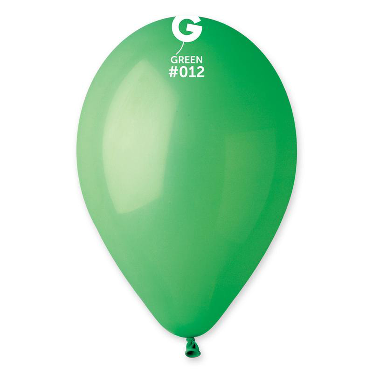 128243 Gemar Latex Balloons (Bag of 50) Standard Green
