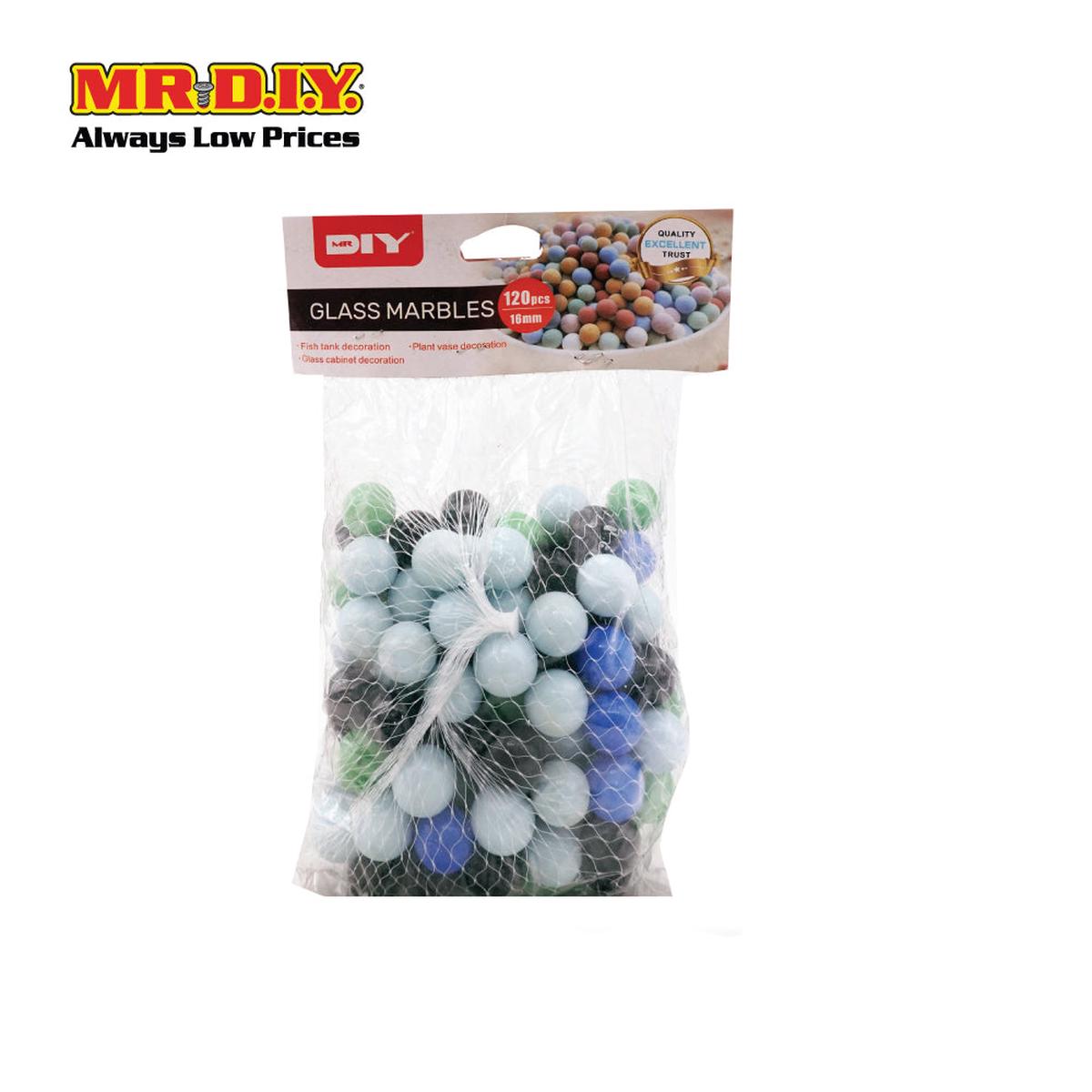 (MrDiy) Glass Marbels Cream (120 Pieces)