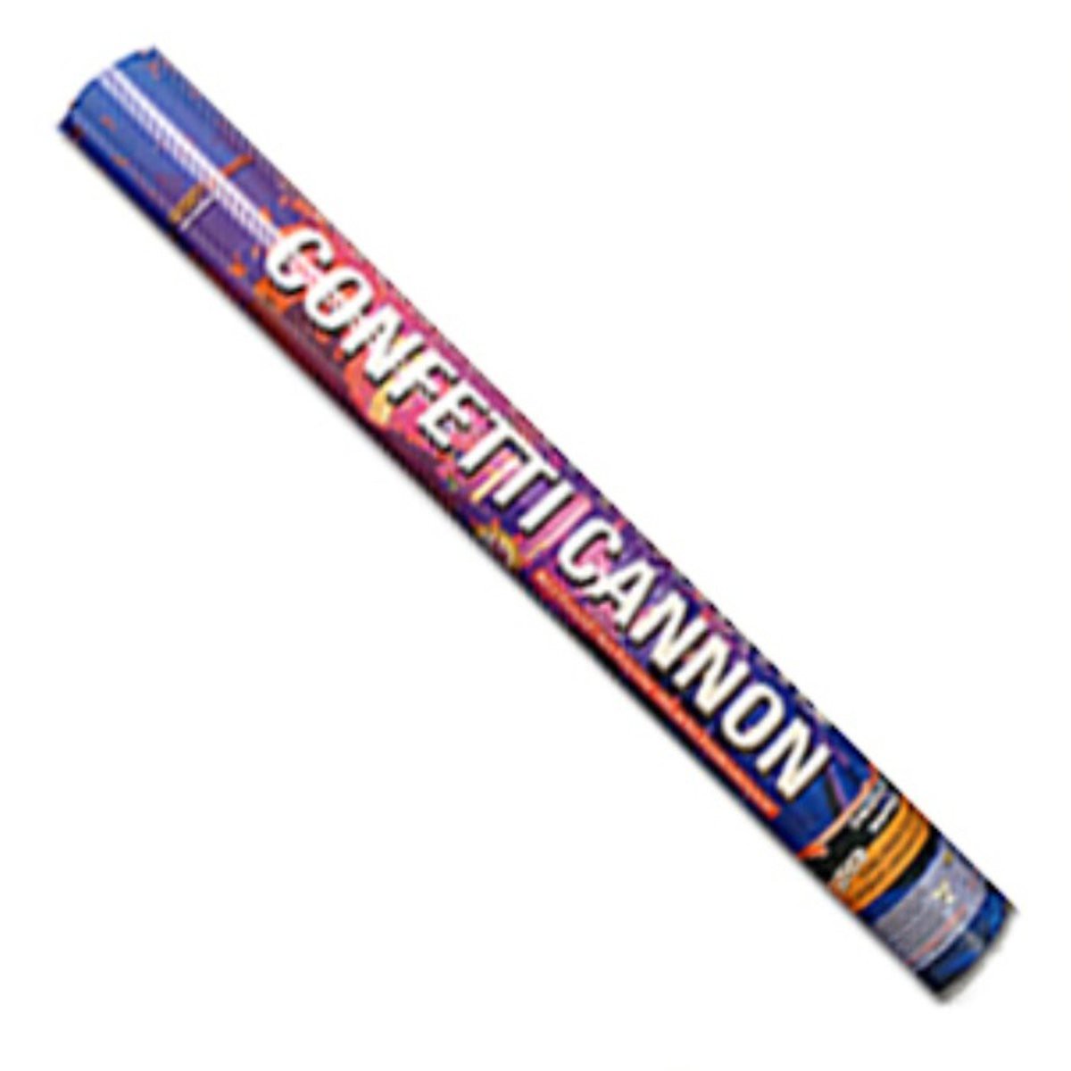 XL Confetti Cannon, Rainbow, 23.5 Inches, 1 Count