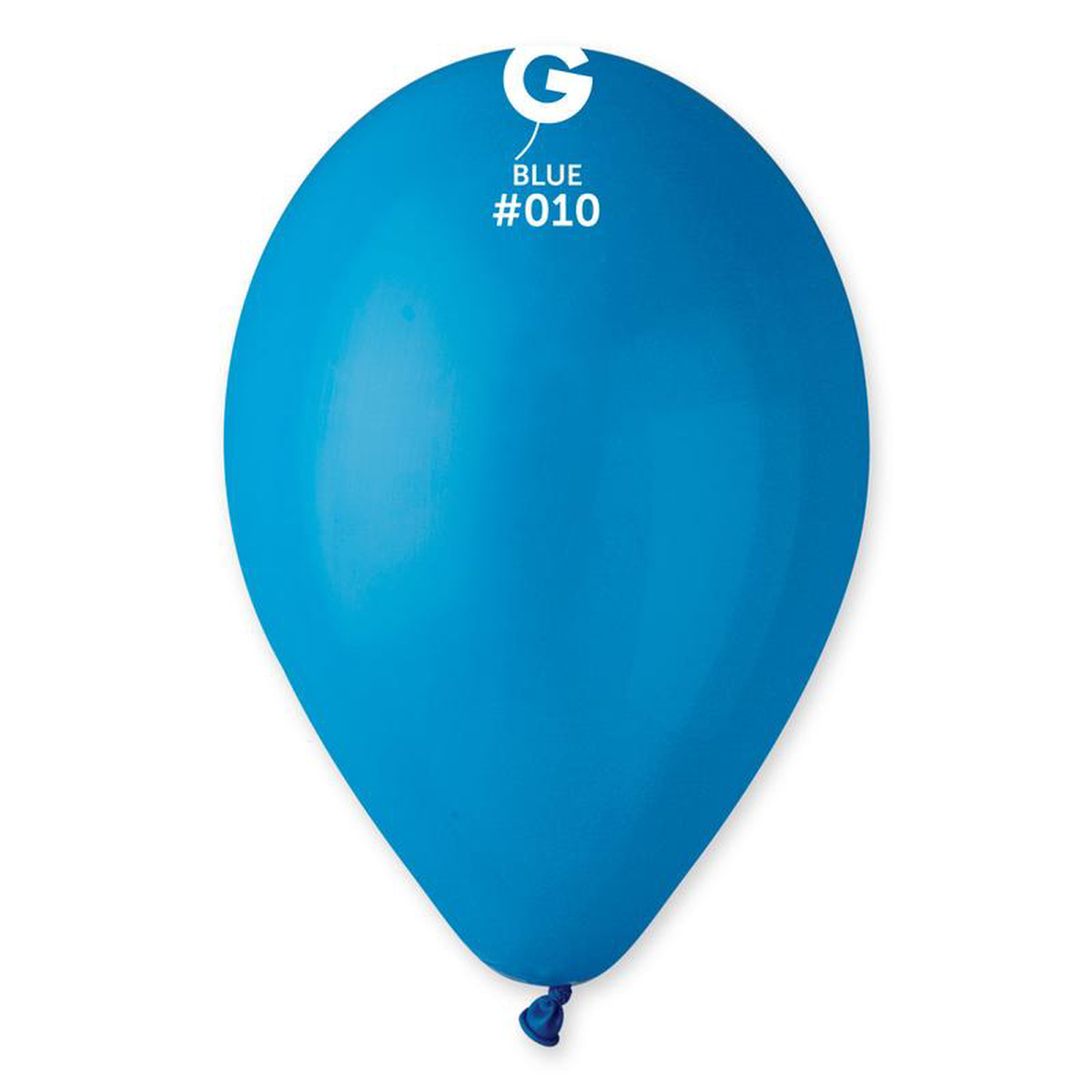 128243 Gemar Latex Balloons (Bag of 50) Standard Blue