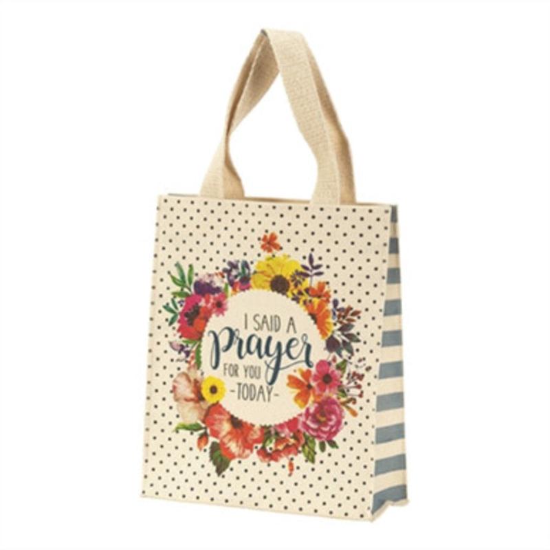 10 Biege and Red Floral Words Printed Gift Bag  33828168
