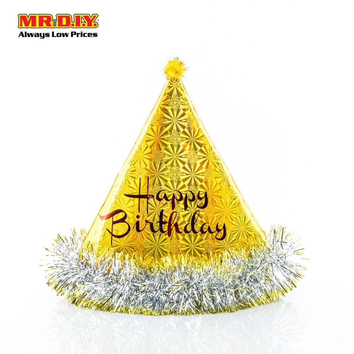 (MrDiy) Party Hat Red