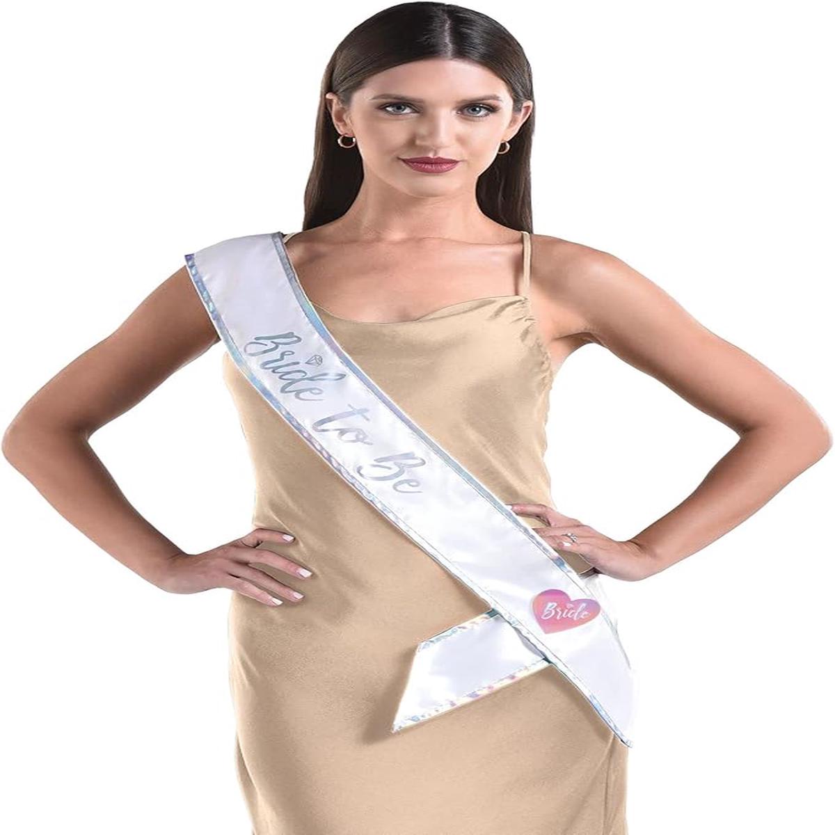 Bride To Be Deluxe Heart Sash And Pin