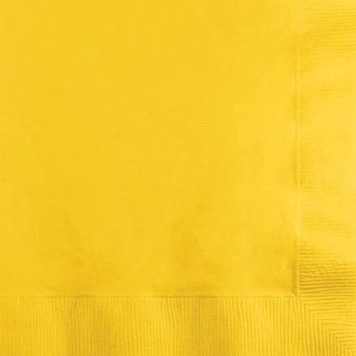 School Bus Yellow Luncheon Napkin Pack of 20