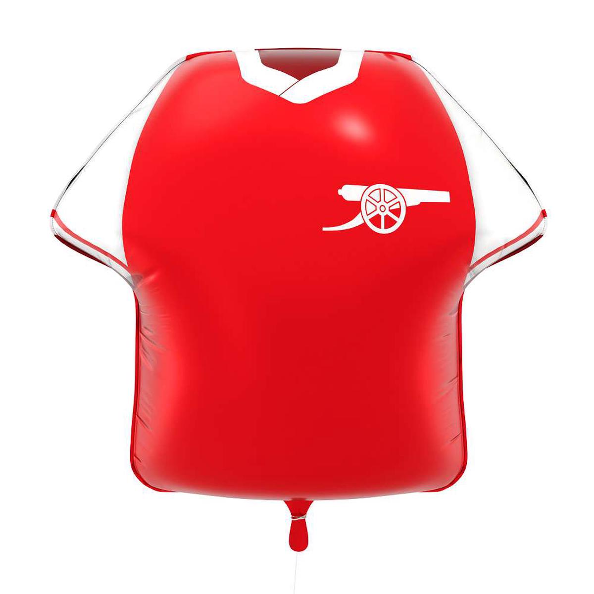 Arsenal Fc Jersey Shaped Foil Balloon 20Inches