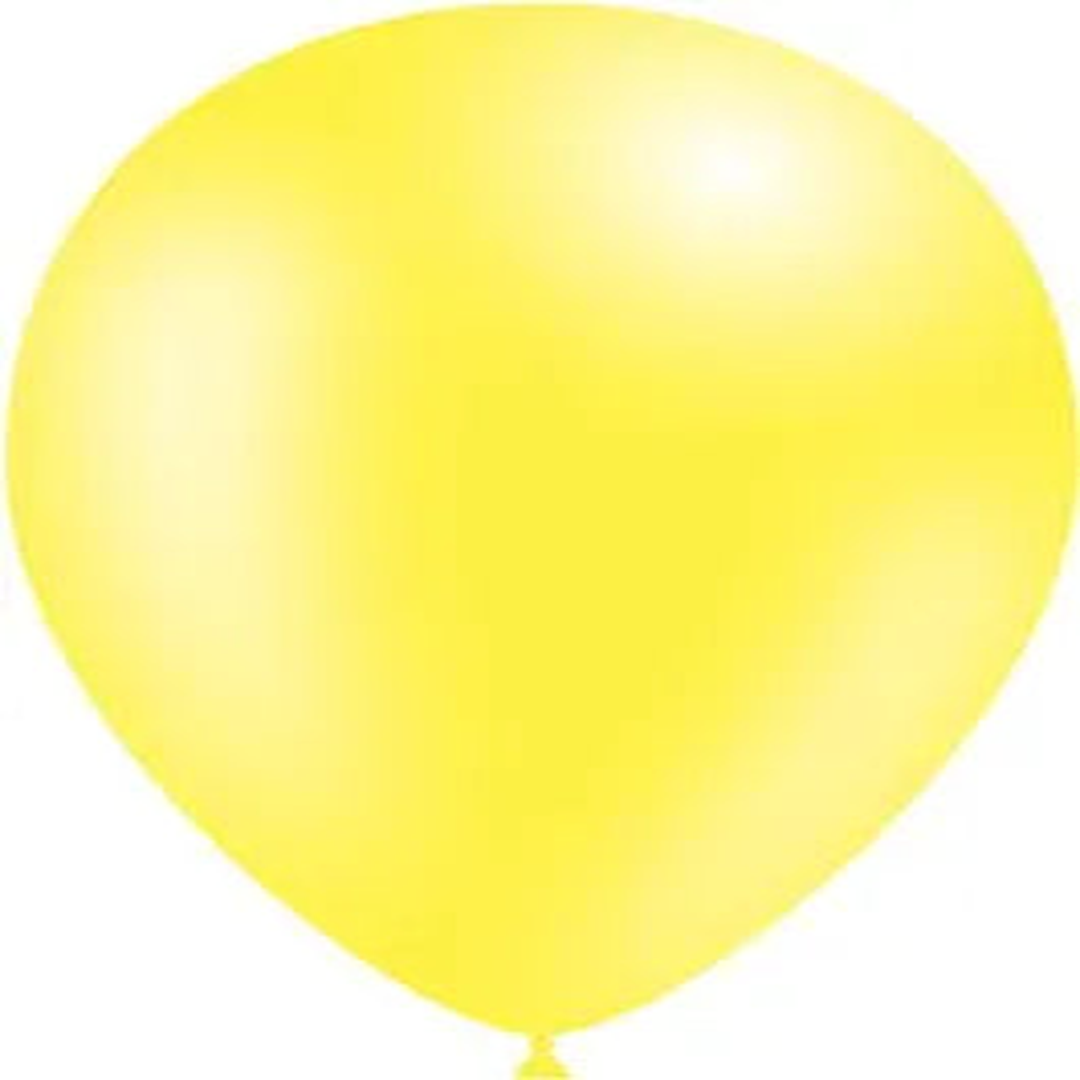 Yellow Latex Balloon 11Inches