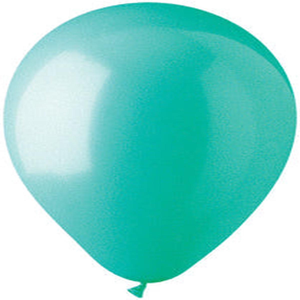 Aqua Latex Balloon 12Inches