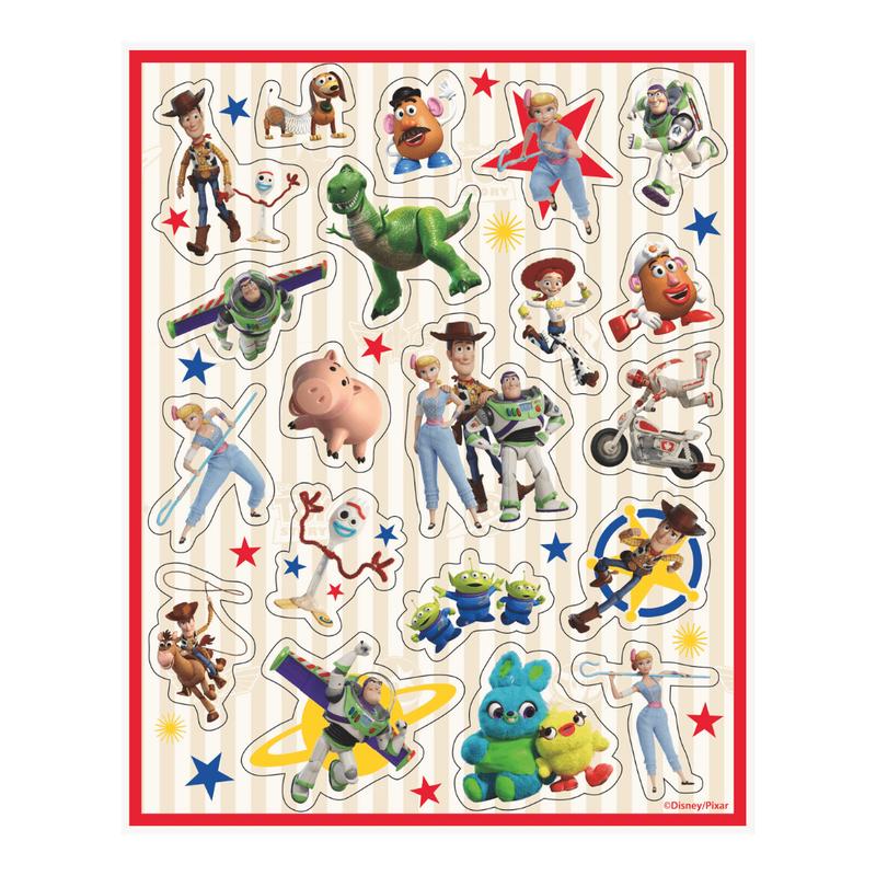 Toy Story Sticker Sheet - 4 pk