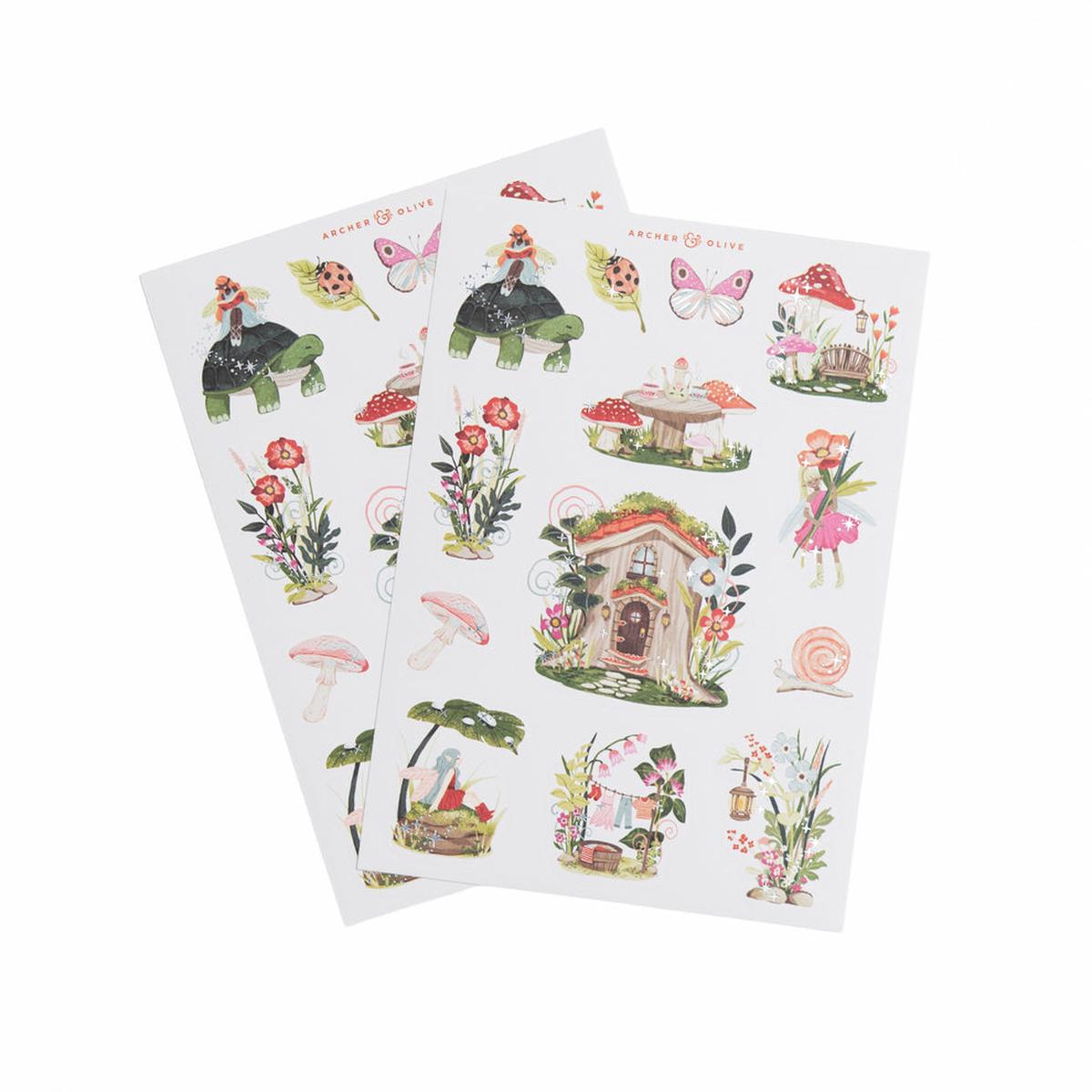 Archer and Olive Stickers: Fairy House