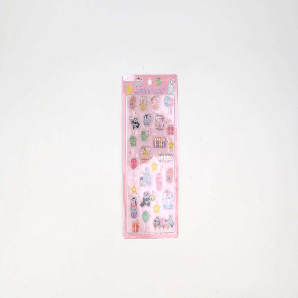 WORLD CRAFT Puffy Stickers - #3