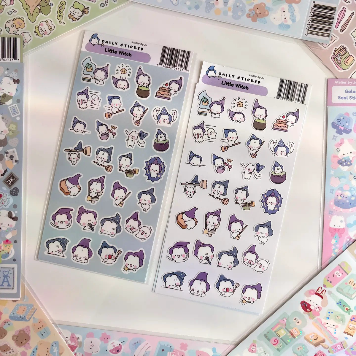 Atelier by Jo - Little Witch Journaling Sticker Sheet