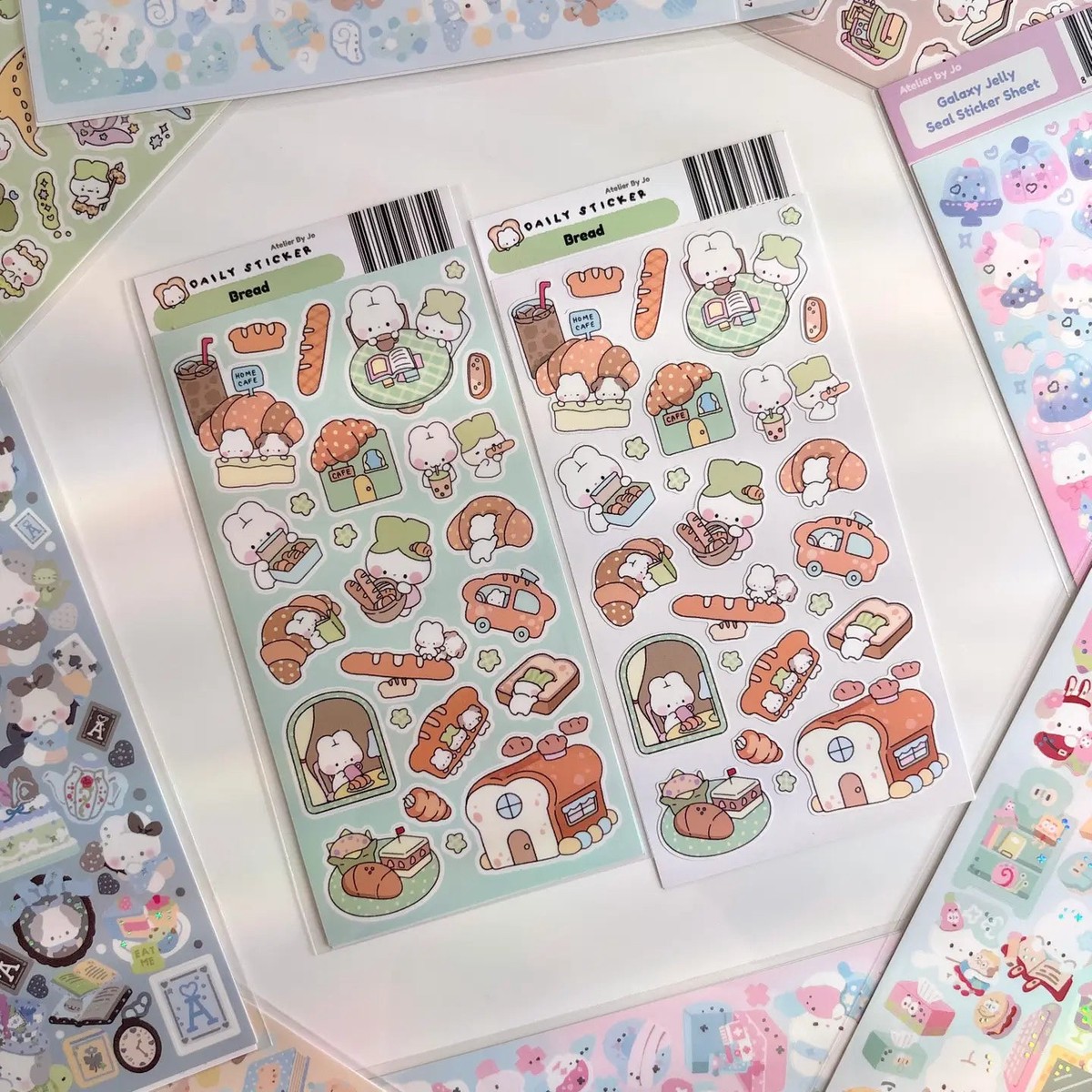 Atelier by Jo - Bread Journaling Sticker Sheet