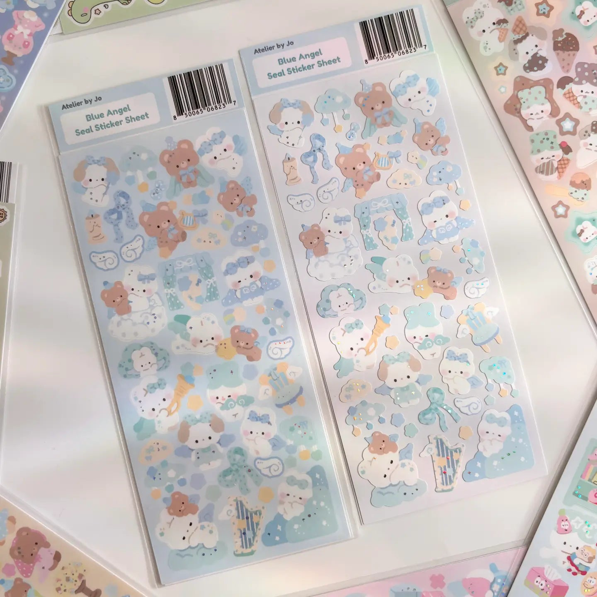 Atelier by Jo - Blue Angel Deco Sticker Sheet