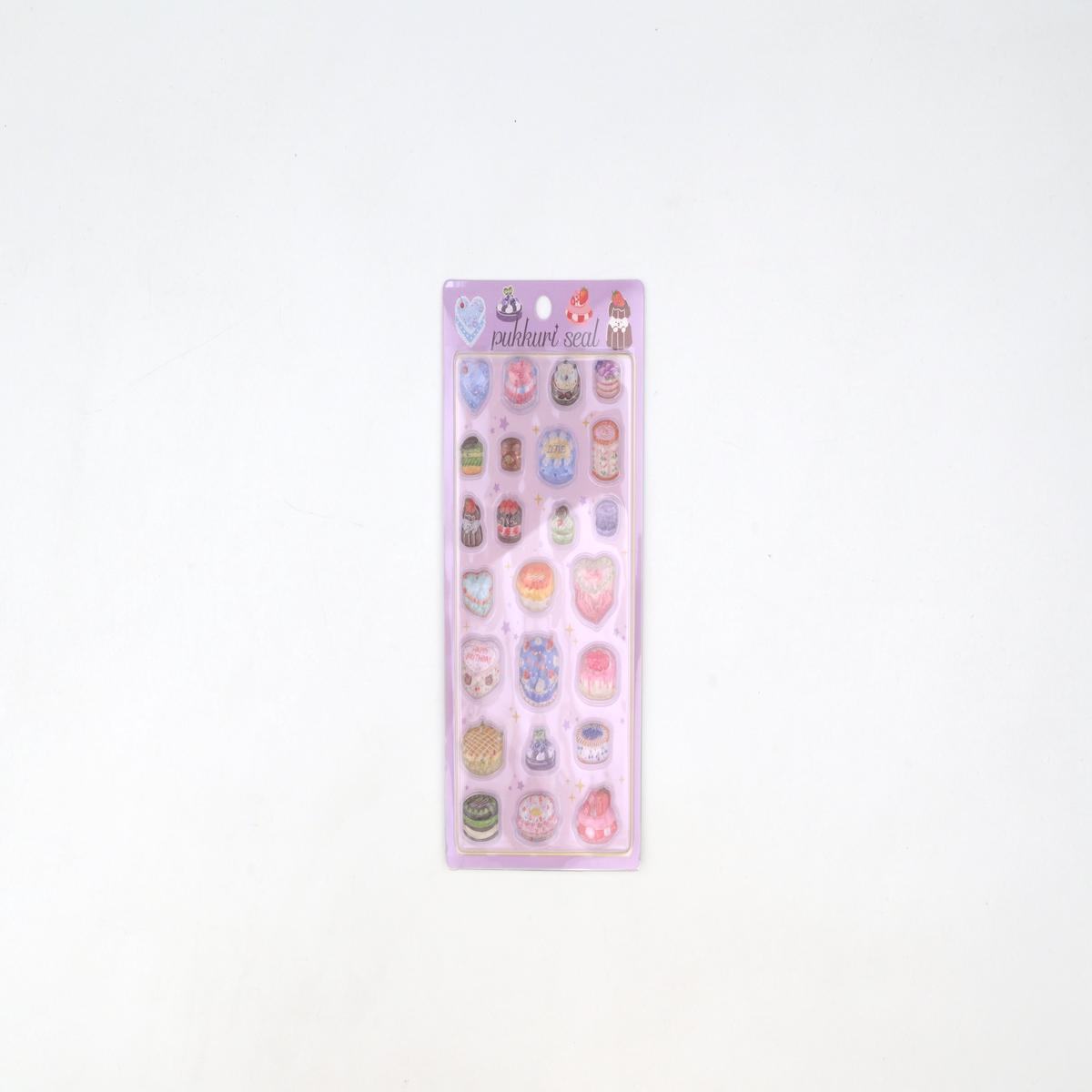 WORLD CRAFT Puffy Stickers - #6