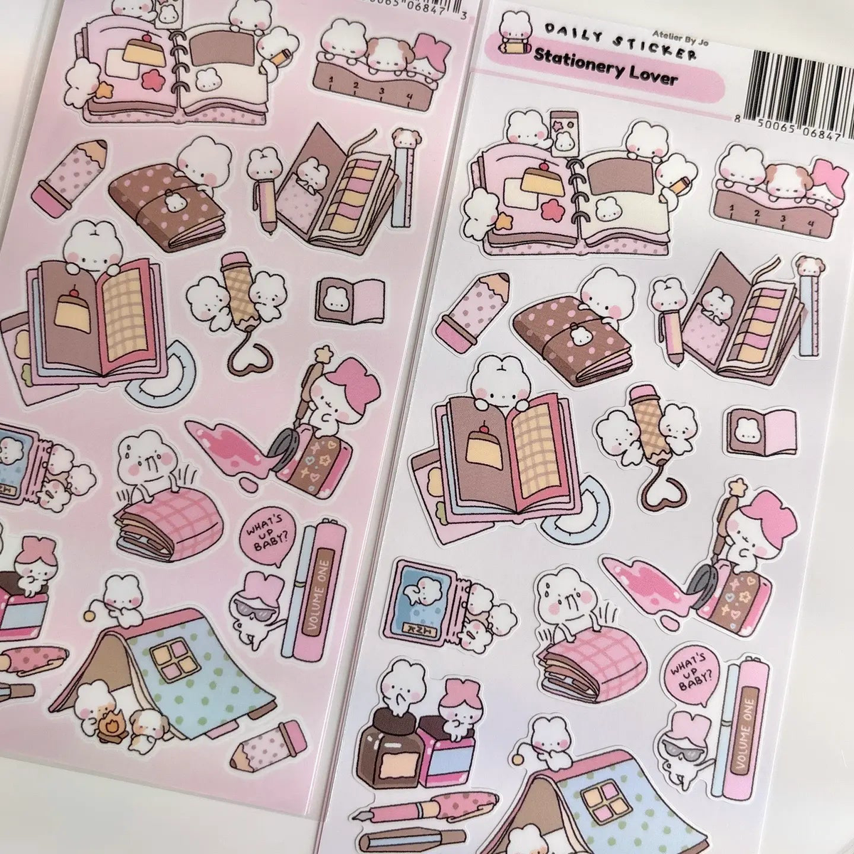 Atelier by Jo - Stationery Lover Journaling Sticker Sheet