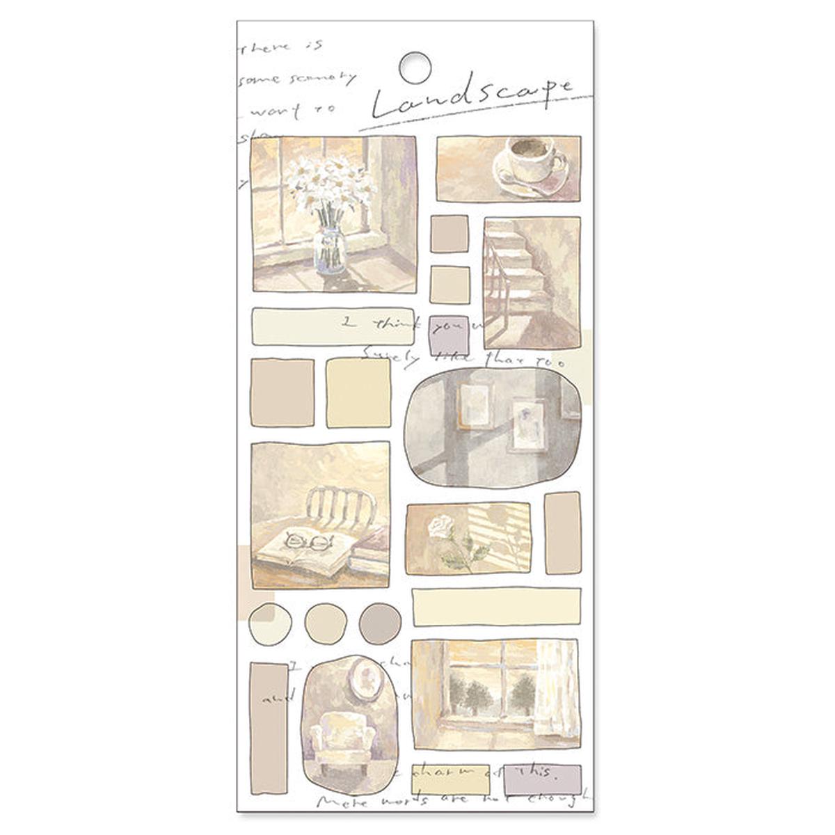 Twilight Landscape Sticker