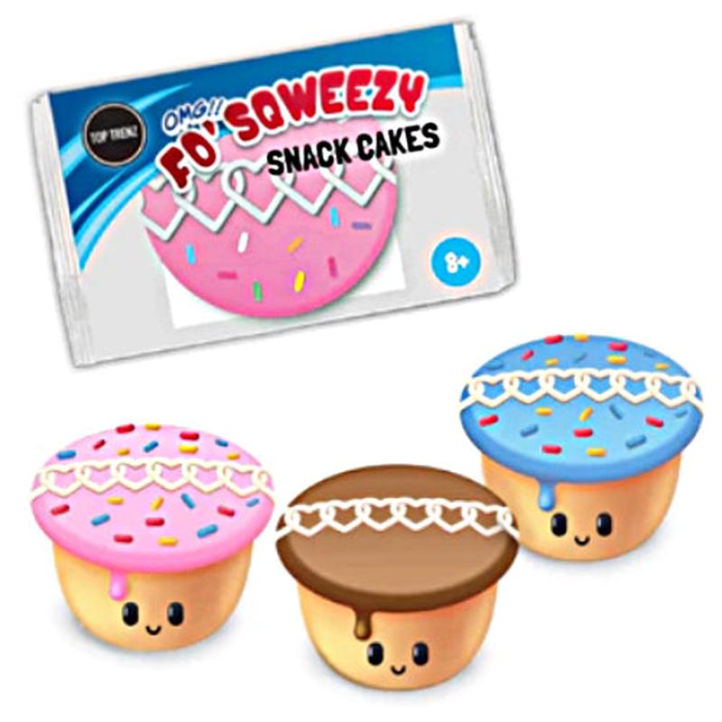OMG Fo Sqweezy Cupcake Snack