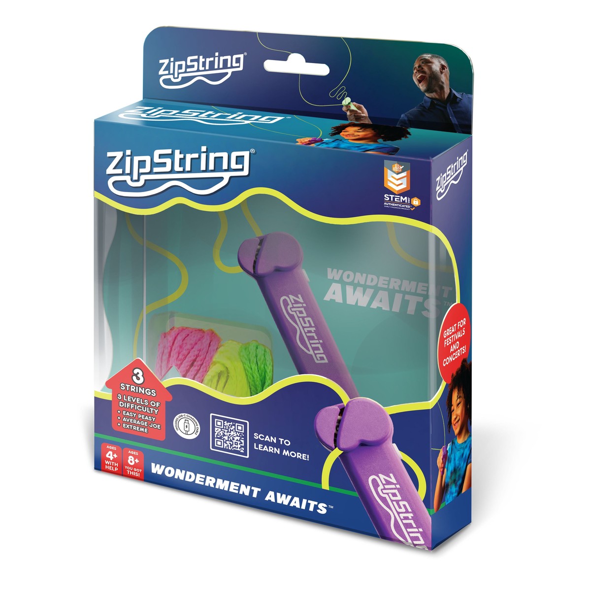 ZipString Vivacious Violet