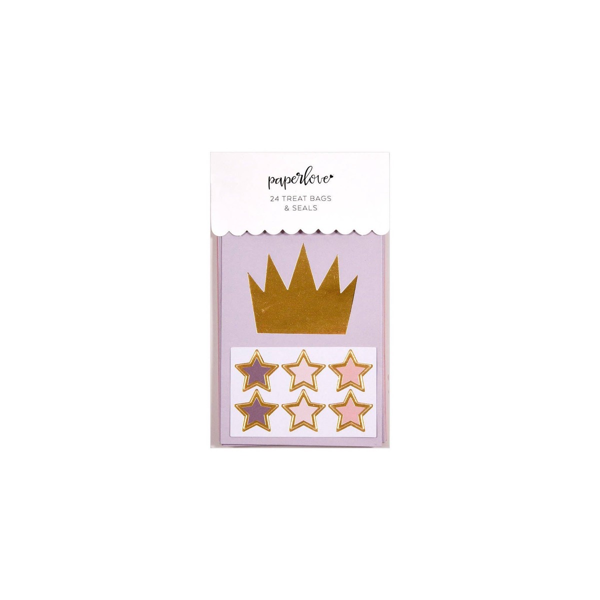 100% Pure Love Paper Love Princess Treat Bags