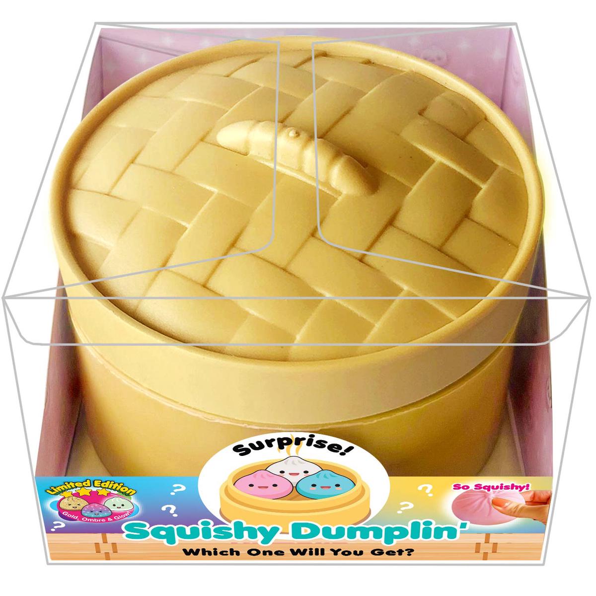 Zorbitz Surprise Mystery Squishy Dumplin Collectible Soft Squeeze Toy