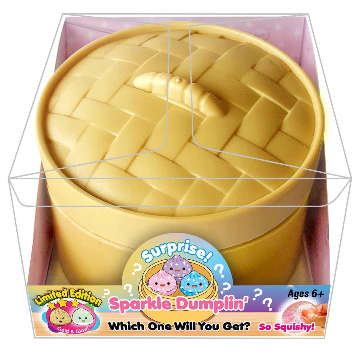 Zorbitz Mini Surprise Sparkle Dumplin Mystery Squishy Toy Display