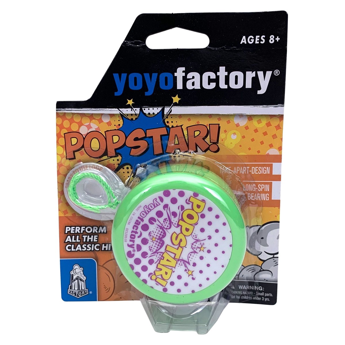 YoYo Factory Popstar Yoyo Assorted Styles