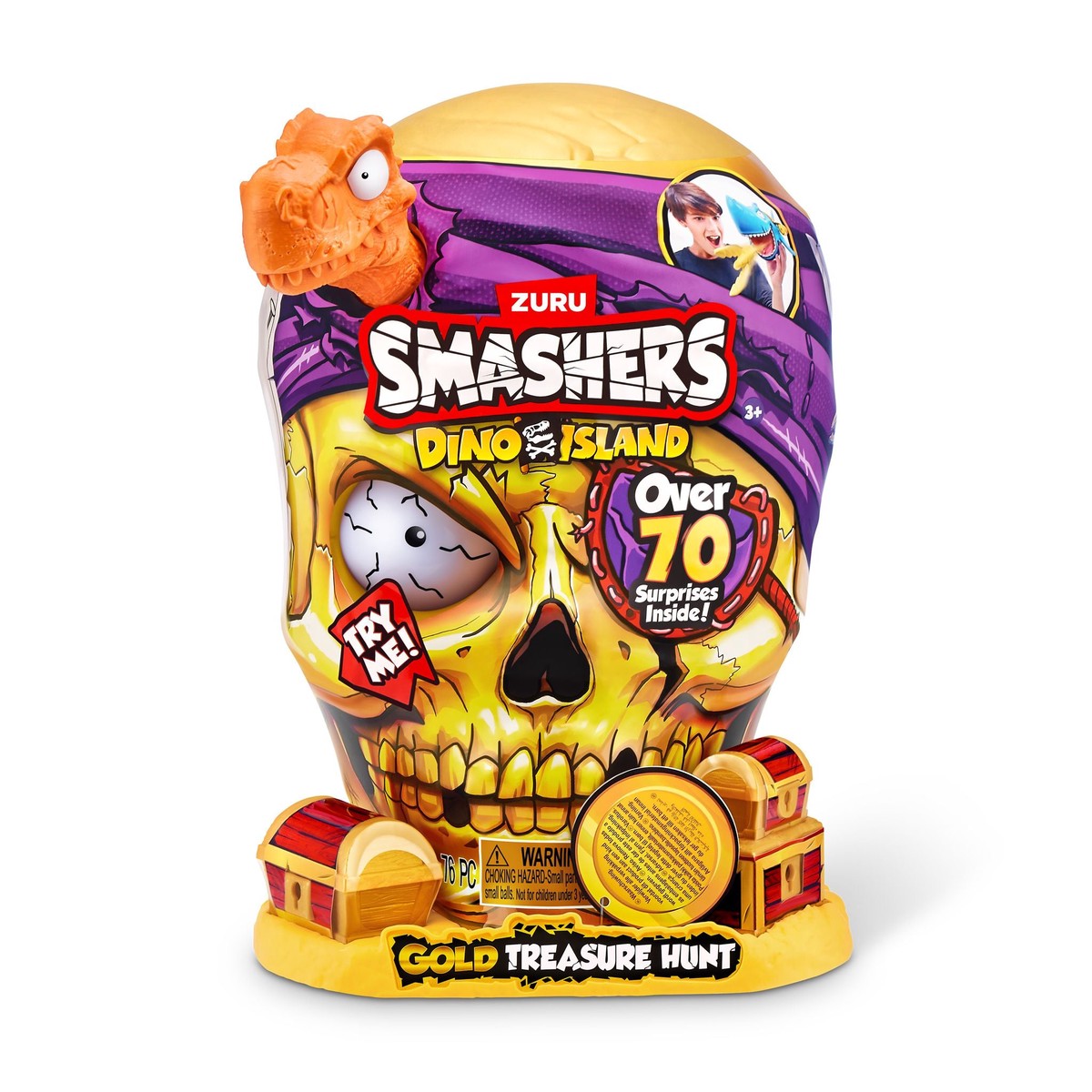 ZURU Smashers Dino Island Gold Treasure Hunt