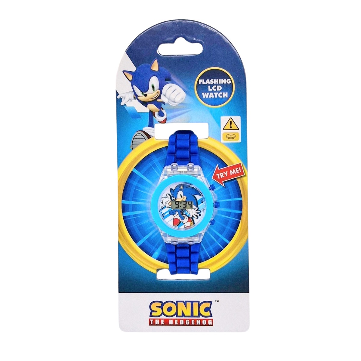 You Monkey Light Up Digital Watch - Sonic The Hedgehog