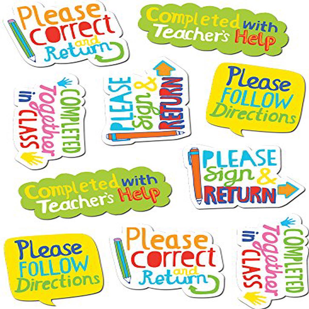 Creative Teaching Press Time Saving Phrases Stickers (CTP 4125)