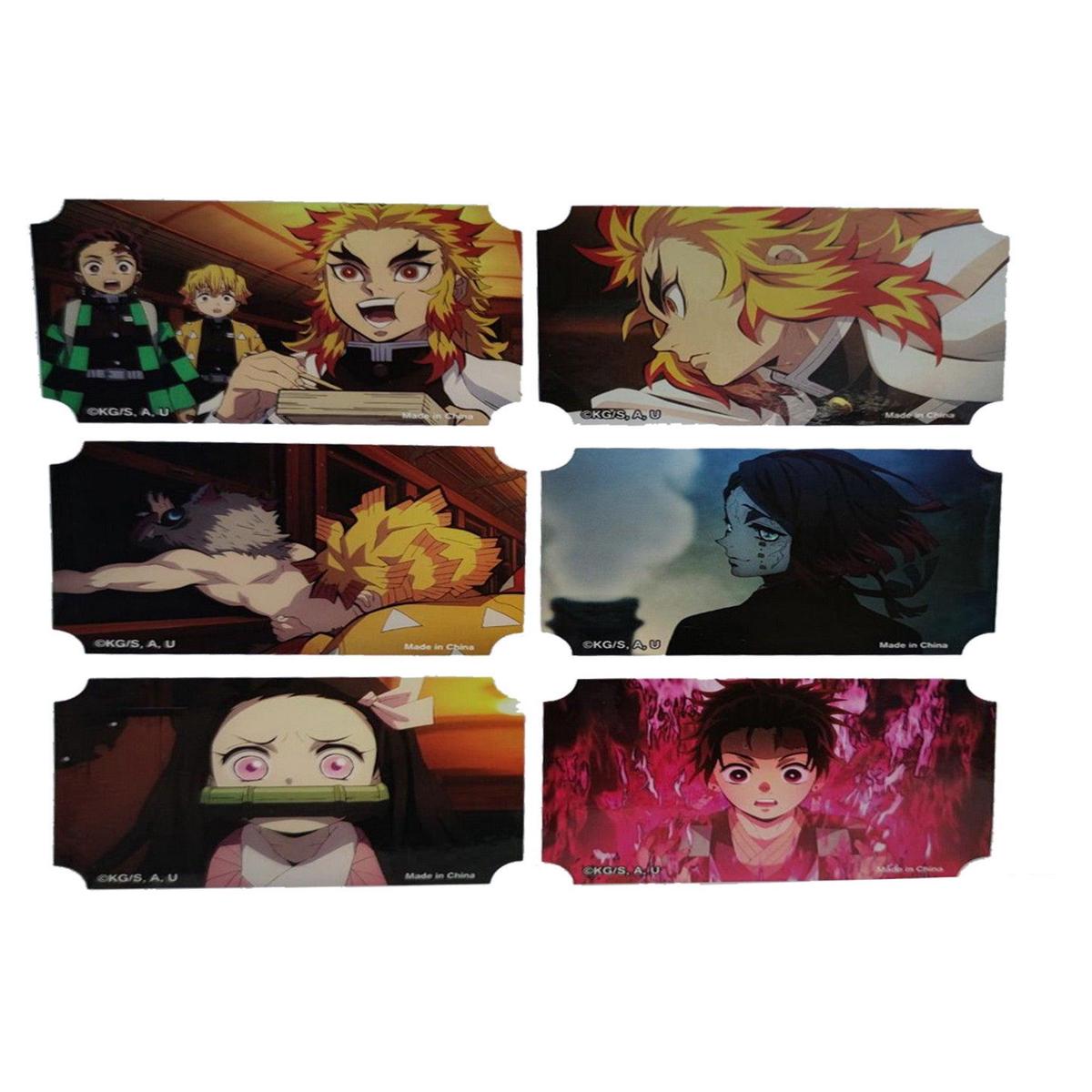 Demon Slayer The Movie - Infinity Train PV Die-Cut Sticker Set