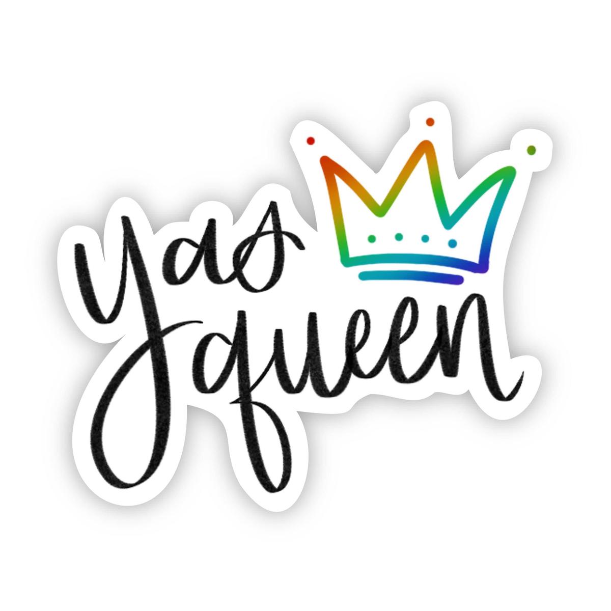 Yas queen sticker