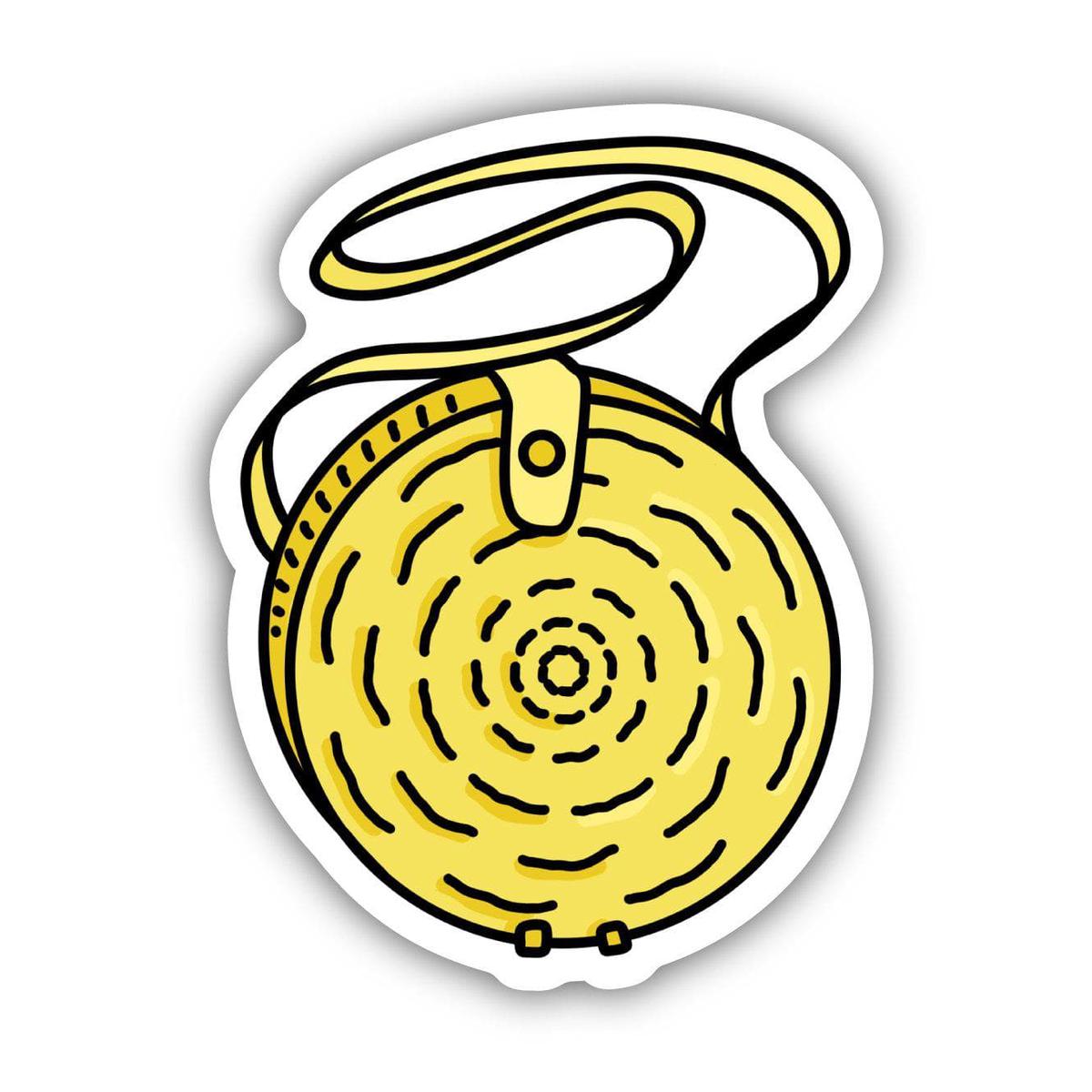 Yellow Canteen Aesthetic Sticker